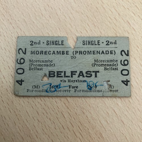 Railway ticket - ,