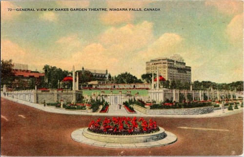 Niagara falls postcard - falls,