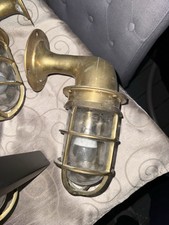 Brass Bulkhead Light –