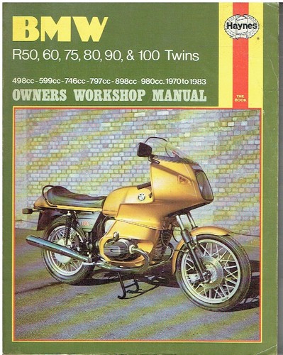Bmw r50 r60 r75 - r60, r80rt