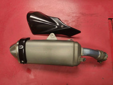 2011 2012 SUZUKI GSXR600 L1 L2 REAR EXHAUST SILENCER WITH R&G SLIDER OEM PART