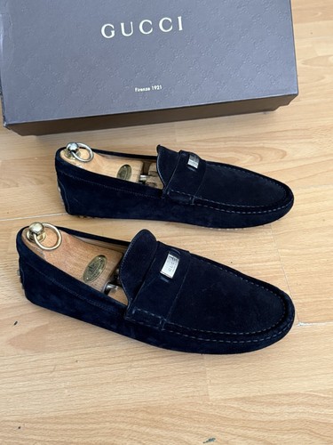 Gucci mens black suede - mens,