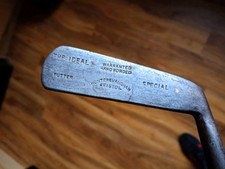  Antique Golf Putter Hickory