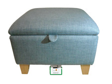 LARGE DUCK EGG LINEN LOOK