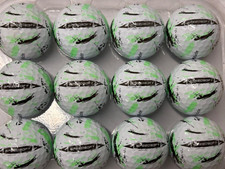 12 TAYLORMADE SPEEDSOFT INK GREEN GOLF LAKE  BALLS PEARL/GRADE A  FREE P&P