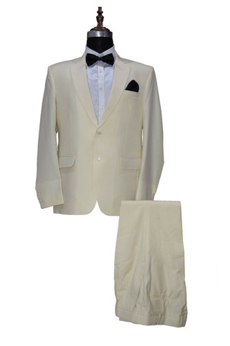 Man cream suit designer - cream,