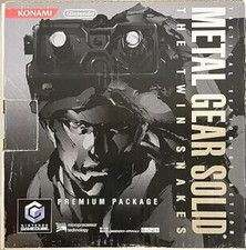 Metal Gear Solid Twin Snakes Limited Edition Silver GameCube Console With Box