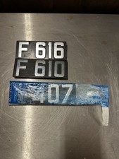 Volvo F6 F4 Truck Badges Not