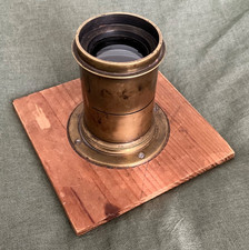 ANTIQUE BRASS CAMERA LENS