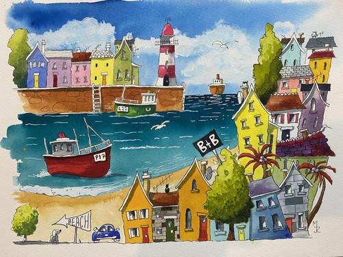 Original,Watercolour,naive