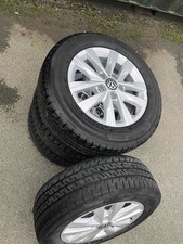 HIGHLINE  VW TRANSPORTER T6 T5 T32 Genuine 16” Alloys  & Tyres  4-6 mm .