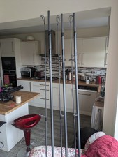 greys prodigy GT4 50 Carp Rods 12ft 3.25lb (set of three)