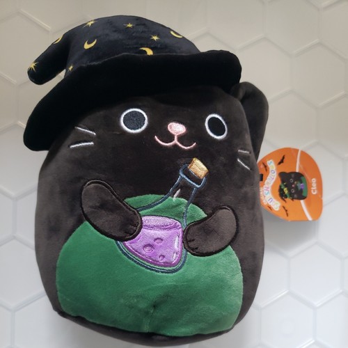 Cleo witch plush cat - witch,