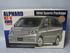 Fujimi 1/24 Alphard MZ-V 4WD Wild Sports 7-Seater Plastic Model Kit WW2