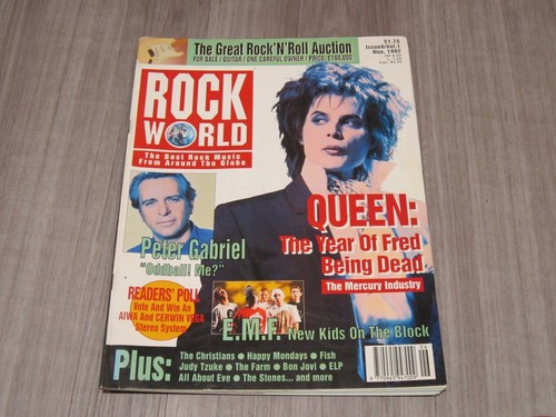 Vintage rock world magazine - world,