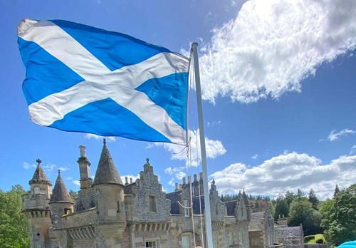 Scottish flag various sizes - various,
