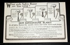 1914 OLD MAGAZINE PRINT AD