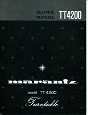 Vintage Marantz Model TT-4200