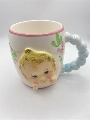 Vtg inarco ceramic baby mug - ,