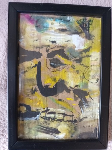 Abstract painting acrylic - abstract,