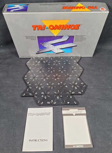 Vintage 1986 triominos - vintage,