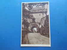 Old Postcard of Edinburgh Castle. Argylls Tower.