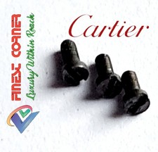 Genuine Cartier Lighter Parts Set of 3 Assembly Screws Very good Condition L3