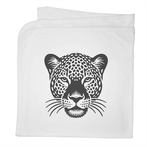 Leopard face baby blanket - baby,