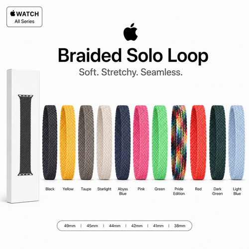 Genuine apple watch braided - watch,