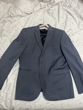 Men’s Next 3 Piece Suit Reg Fit 42R Jacket 42R Waistcoat 34R Trousers