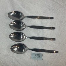 4 Vintage Viners Profile Stainless Steel 8" 20 cm Serving Spoon Cutlery Spoons