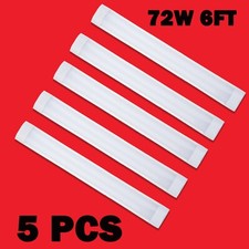(5X) 6ft Led Batten Tube Light