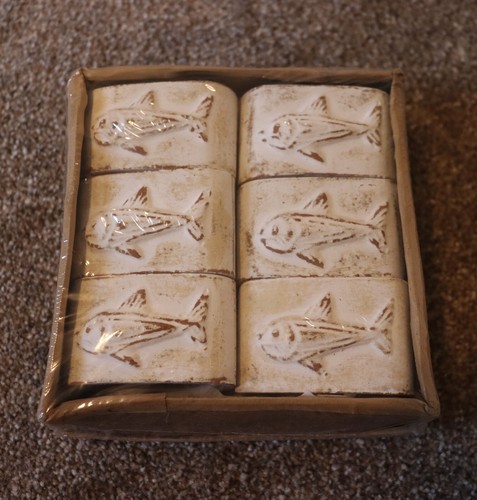 New vintage pottery fish - 6,