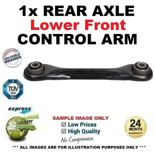 Rear axle lower front - rear,