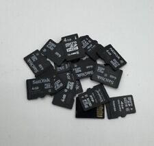 SD Memory Card Job Lot 5x 4GB