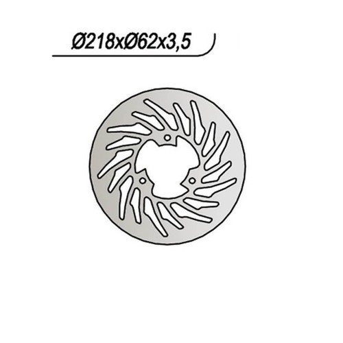 836 rear brake disc for - brake,