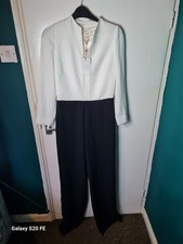 Brand New With Tags Women's Ted Baker  Wide Leg Jumpsuit Size 1