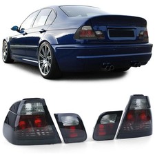 TAIL LIGHTS SMOKE fits BMW E46