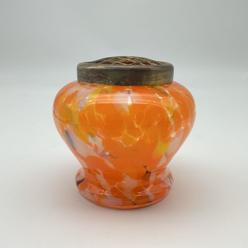 Art deco czech orange - czech,