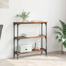 WALPLUS Console Table Old Wood