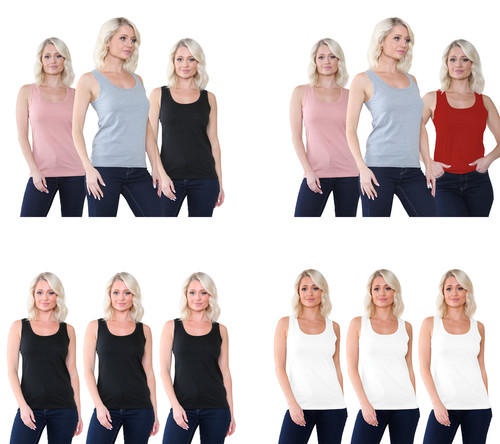 Pack women vests tank tops - 3,