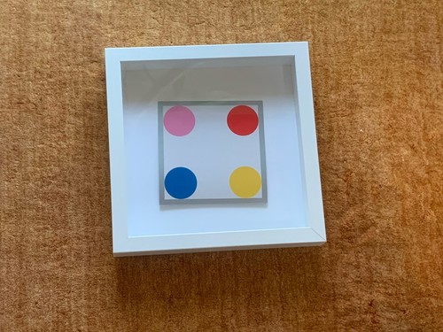 Damien hirst spot print - damien, "spot"