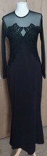 Stunning Vintage Occasion Dress GINA BACCONI original Creation 12. SEE SIZING