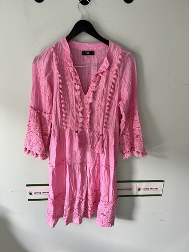 Women pink mini boho - mini,