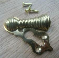 POLISHED BRASS keyhole cover