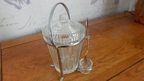 Vintage glass pickle - vintage,