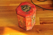 Vintage Retro 1960's Typhoo Tea Bags Metal Tin