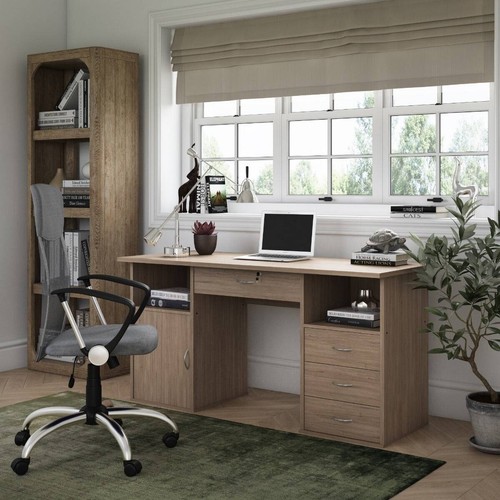Dallas desk oak alphason - dallas,
