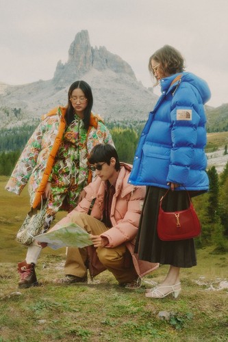 Auth the north face gucci - the,