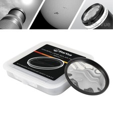 Solar Filter for Camera Lens with Baader OD 5.0 Film (52mm - 105mm)
